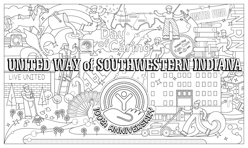 united way swi day of caring poster